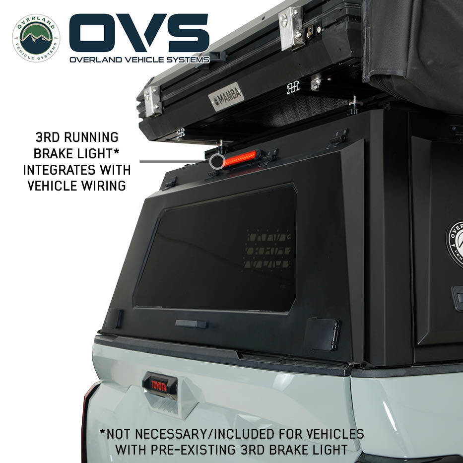 OVS Expedition PRO+ full-window truck cap on a 2022-2027 Toyota Tundra - view 3