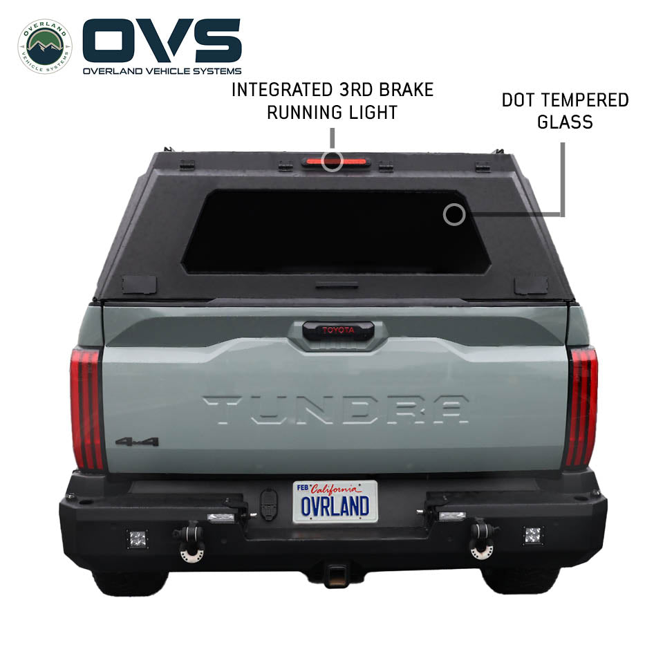 OVS Expedition PRO truck cap on a 2022-2027 Toyota Tundra - view 4