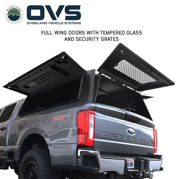 OVS Expedition PRO+ full-window truck cap on a 2023-2027 Ford F-250/F-350 Super Duty - view 10