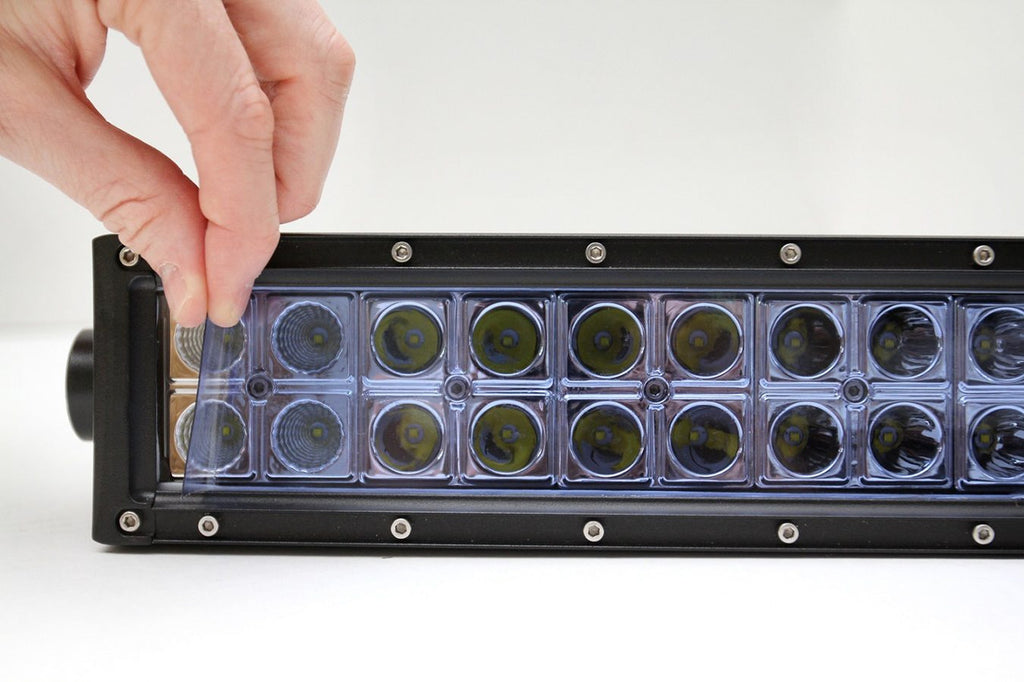 One Universal LED Light Bar Film Cover