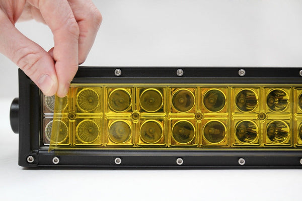 One Universal LED Light Bar Film Cover