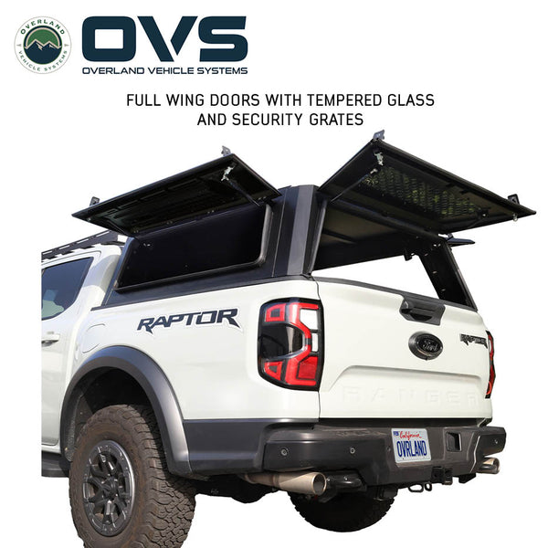 OVS Expedition PRO+ full-window truck cap on a 2024-2025 Ford Ranger - view 10