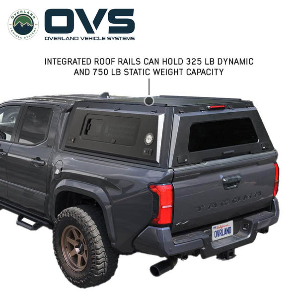 OVS Expedition PRO+ full-window truck cap on a 2024-2027 Toyota Tacoma - view 10