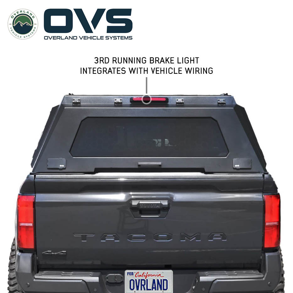 OVS Expedition PRO+ full-window truck cap on a 2024-2027 Toyota Tacoma - view 7