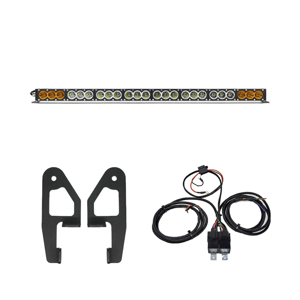 Premium Roof Rack Front Light Bar Kit for 2024+ Toyota Tacoma/2025+ Toyota 4Runner