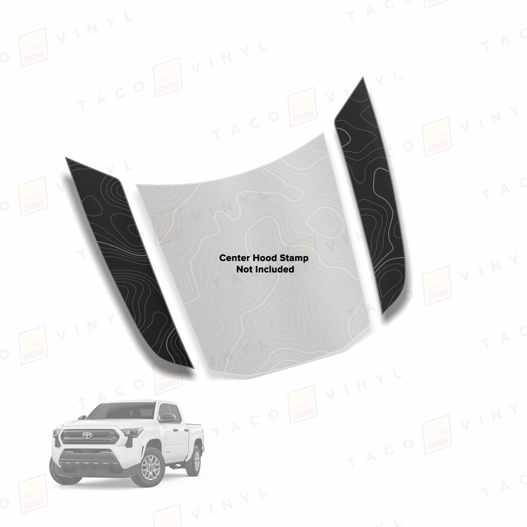 2024+ Tacoma Side Fang Hood Stamp