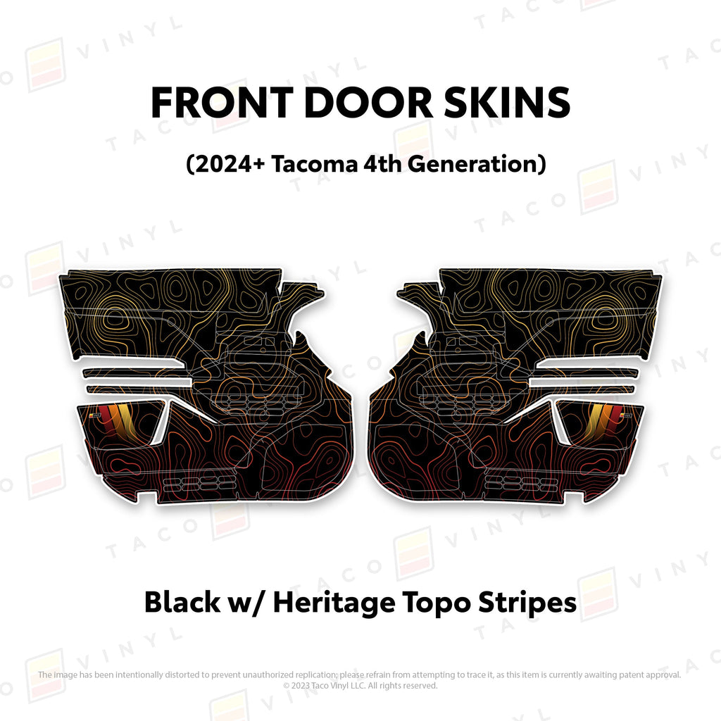 2024+ Tacoma Door Skins