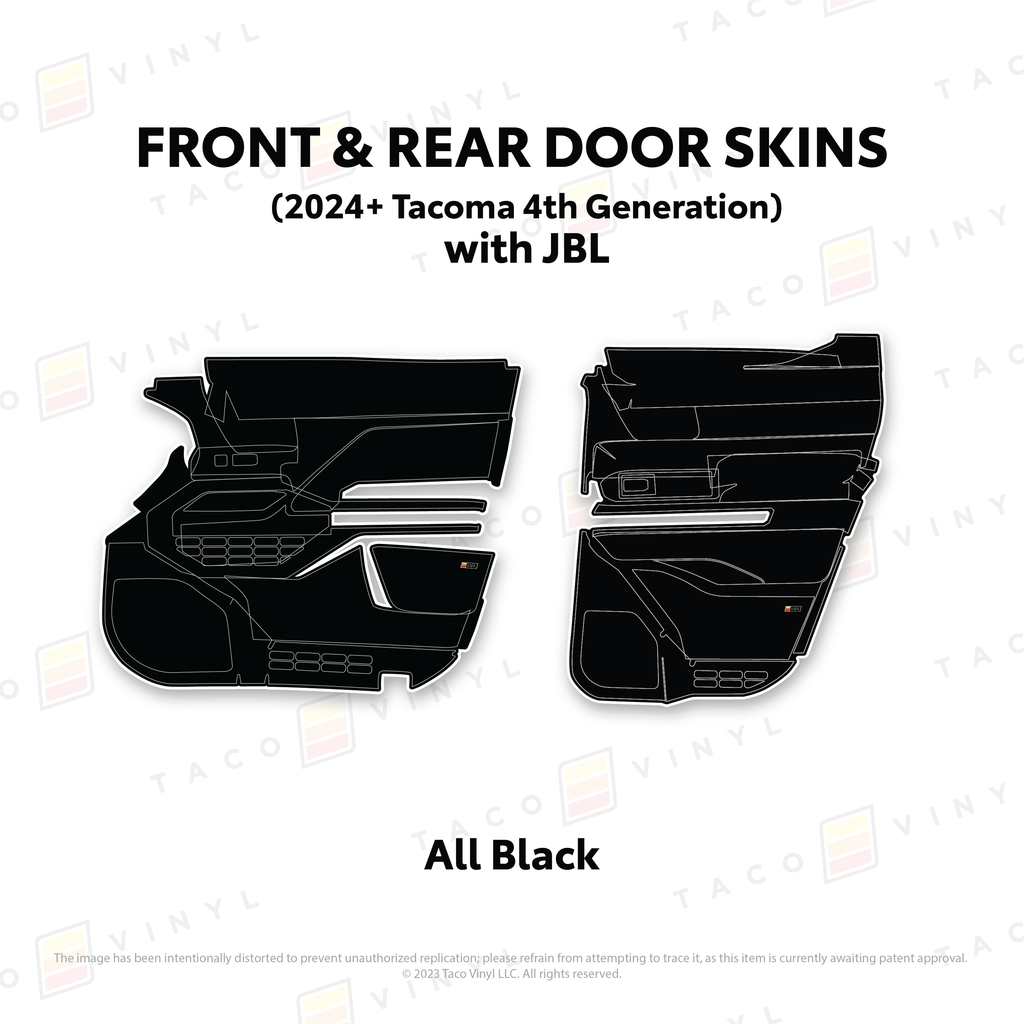 2024+ Tacoma Door Skins