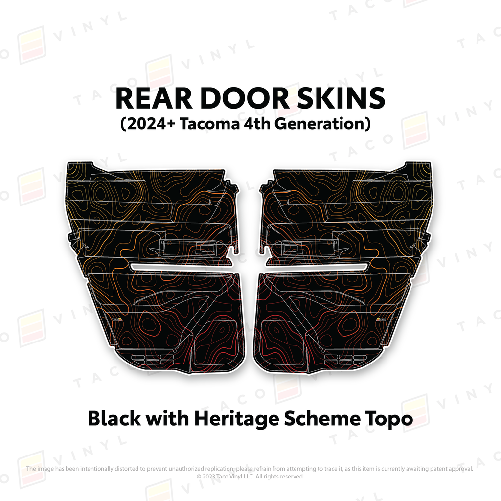 2024+ Tacoma Door Skins