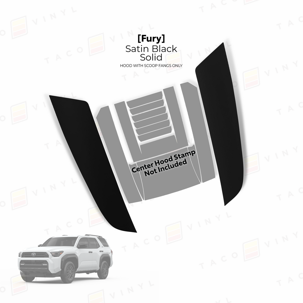 2025+ 4Runner Fury Hood Stamp (Fangs Only)