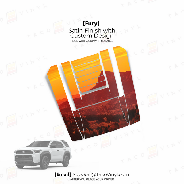 2025+ 4Runner Fury Hood Scoop Stamp (W/ No Fangs)