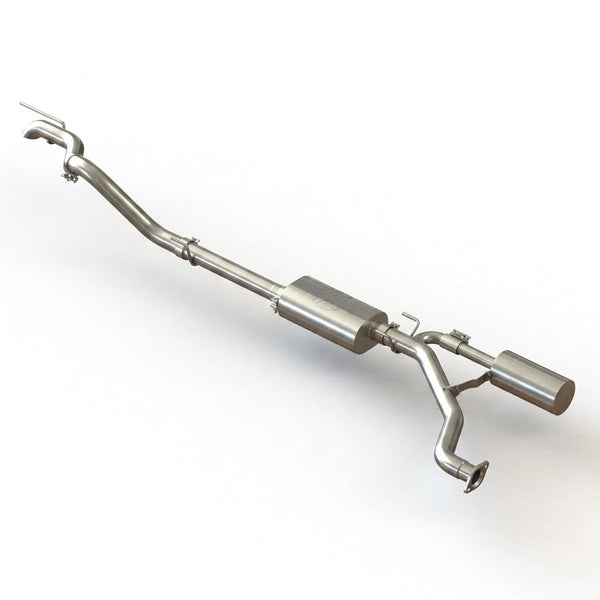 SXTH Element 304 stainless cat-back exhaust for 2024+ Toyota Tacoma, complete system