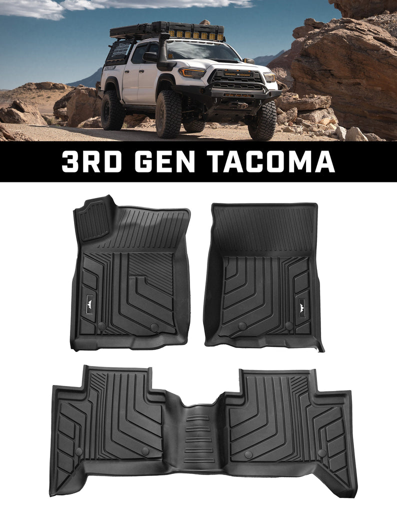 Tacoma Lifestyle Heavy Duty Floor Mats For Tacoma (2016-Current)