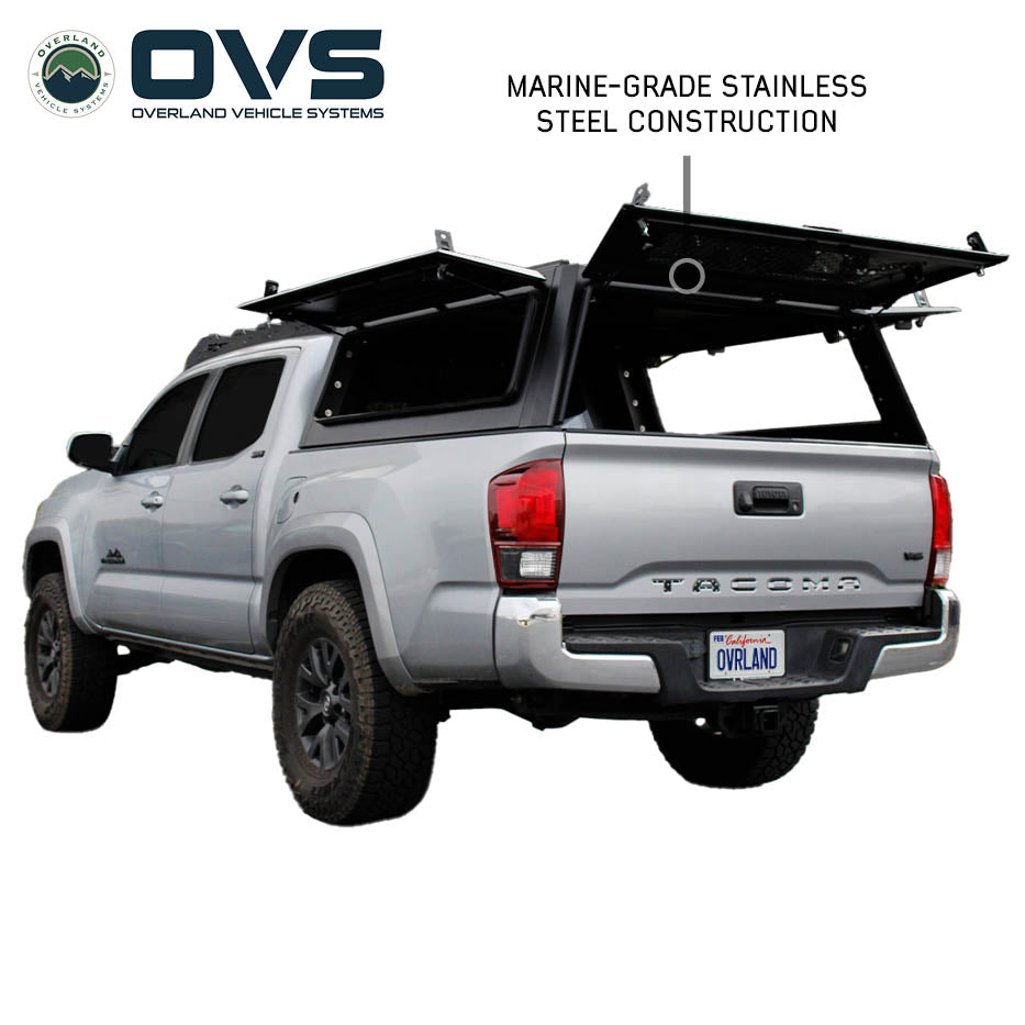 OVS Expedition PRO truck cap on a 2016-2023 Toyota Tacoma - view 2