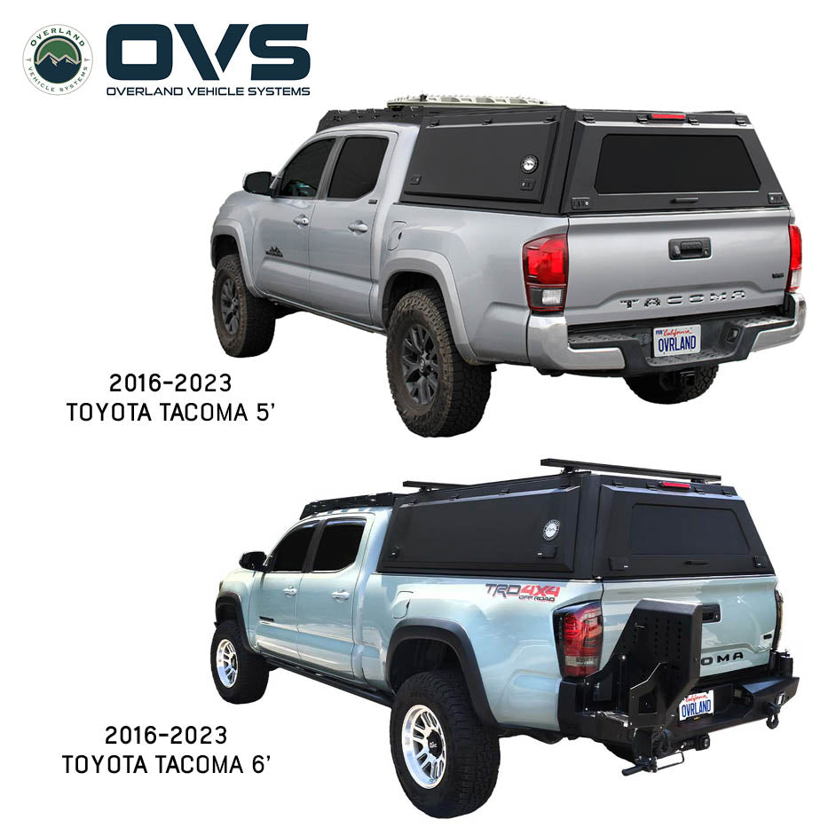 OVS Expedition PRO truck cap on a 2016-2023 Toyota Tacoma - view 3