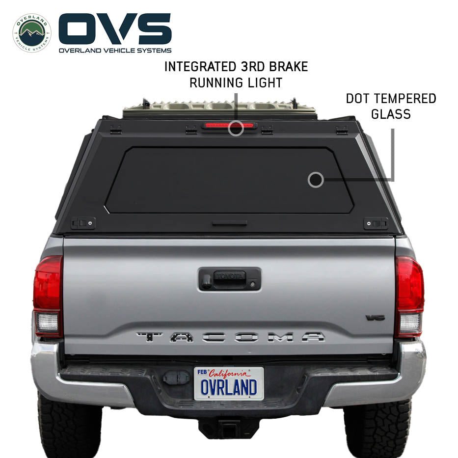 OVS Expedition PRO truck cap on a 2016-2023 Toyota Tacoma - view 5