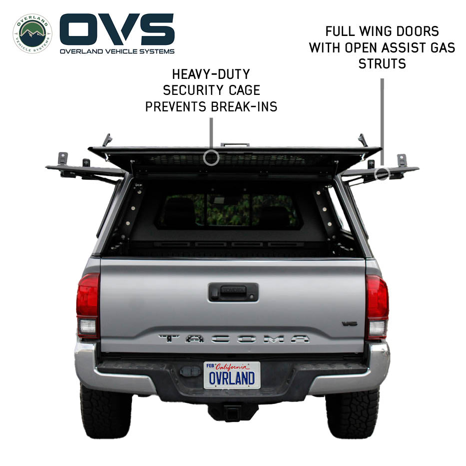 OVS Expedition PRO truck cap on a 2016-2023 Toyota Tacoma - view 6