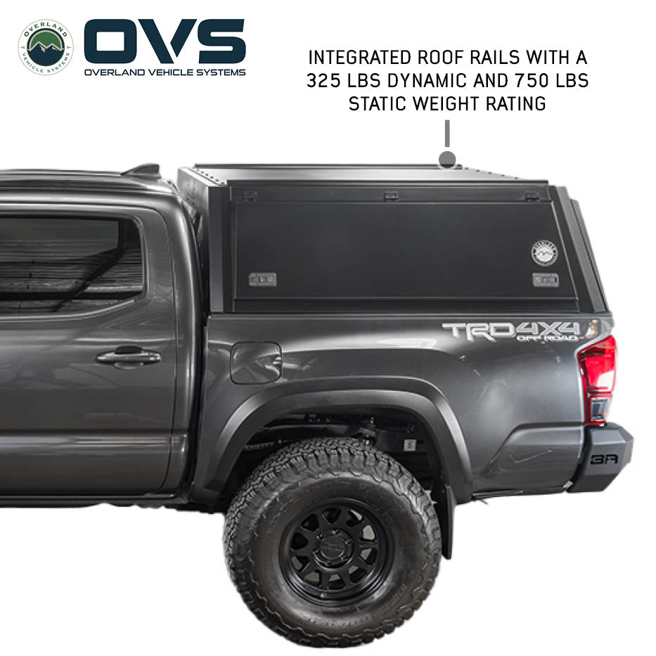 OVS Expedition PRO truck cap on a 2016-2023 Toyota Tacoma - view 7