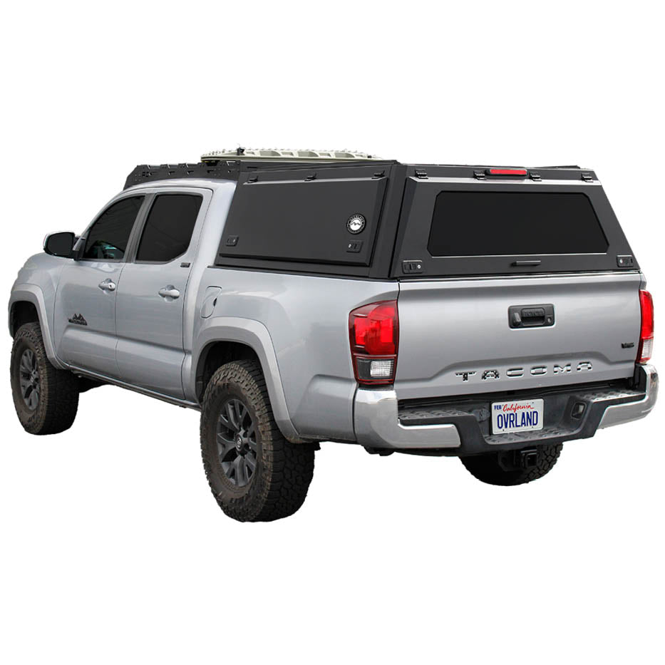 OVS Expedition PRO truck cap on a 2016-2023 Toyota Tacoma