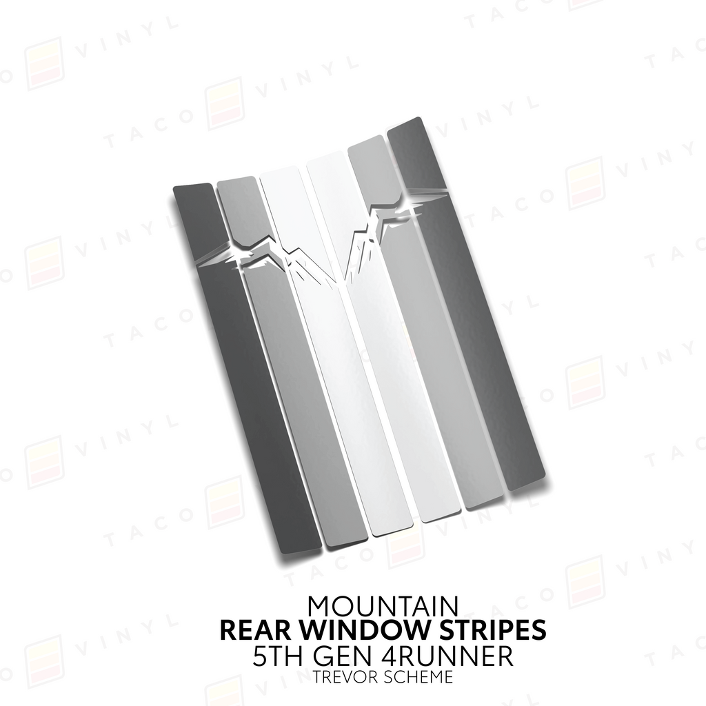 4Runner Rear Window Stripes