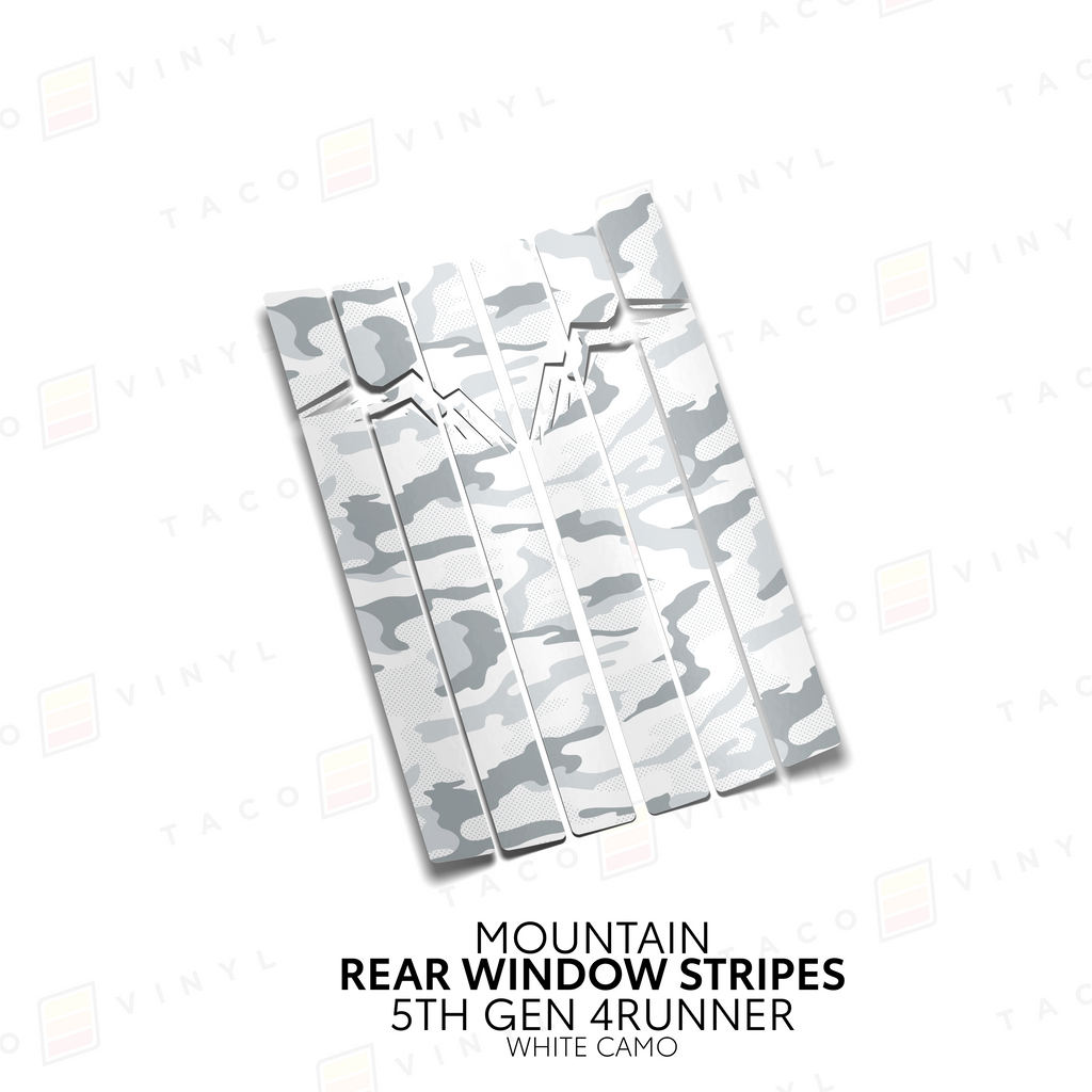 4Runner Rear Window Stripes