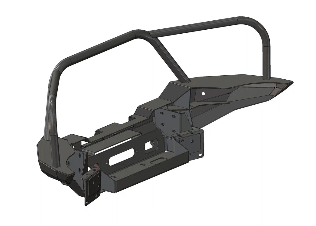 Hi-Lite Overland Toyota Tacoma Front Bumper 4th Gen (2024-2026) [Bull Bar]