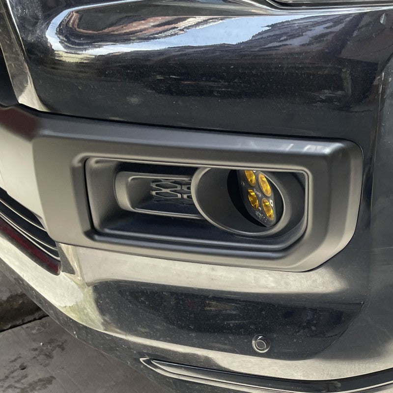 Black Front Bumper Overlays For Limited 4Runner (2014-2024)