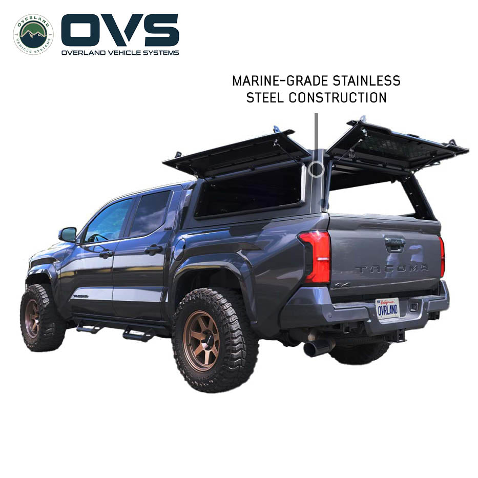 OVS Expedition PRO truck cap on a 2024-2027 Toyota Tacoma - view 2