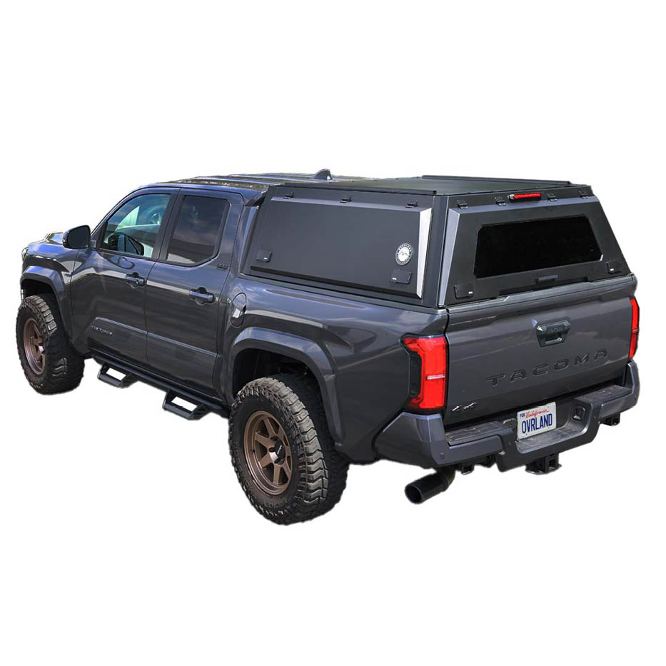 OVS Expedition PRO truck cap on a 2024-2027 Toyota Tacoma