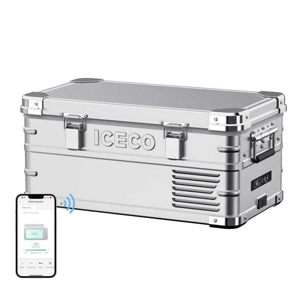 APL20 Light Duty Aluminum Silver Freezer Single Zone | ICECO | 20 LT