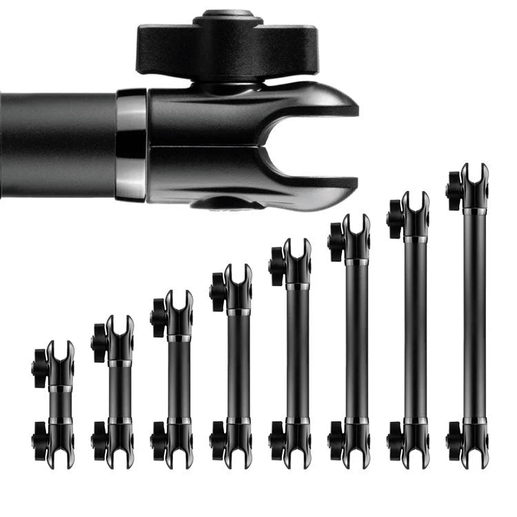DuraLock™ 20 Series | Aluminum Tube Arm | Dual 20mm Anti-Theft Sockets