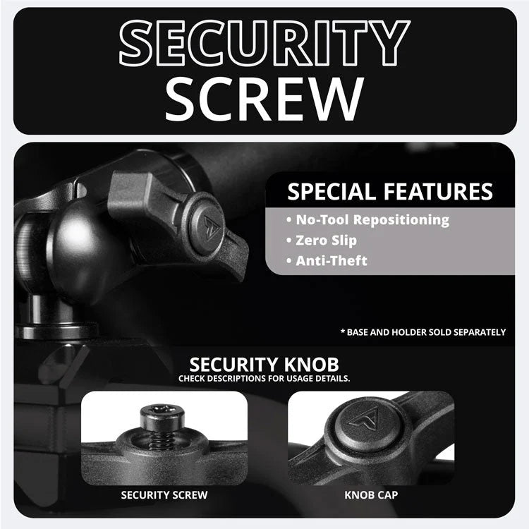DuraLock™ 20 Series | Aluminum Tube Arm | Dual 20mm Anti-Theft Sockets