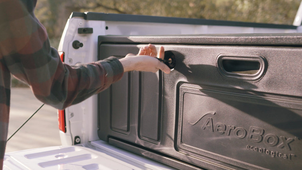 AeroBox™ AeroDynamic Rear Mount Truck Cargo Box