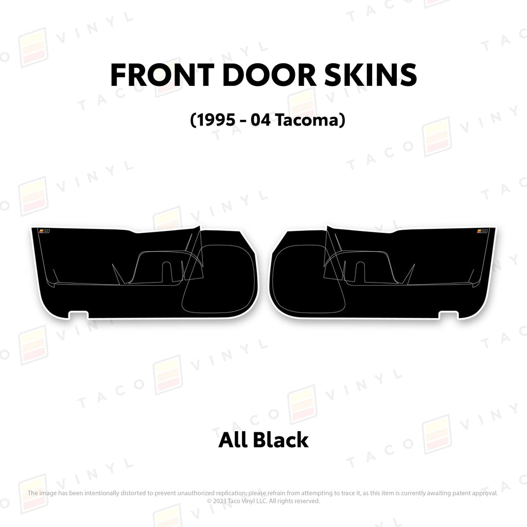 2010-24 4Runner Door Skins (Lower Section)