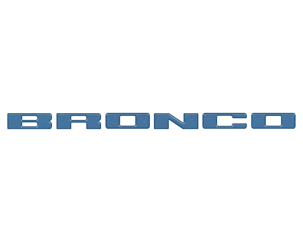 Front Grille Letters Overlays Fits 2021-2024 Ford Bronco Sport
