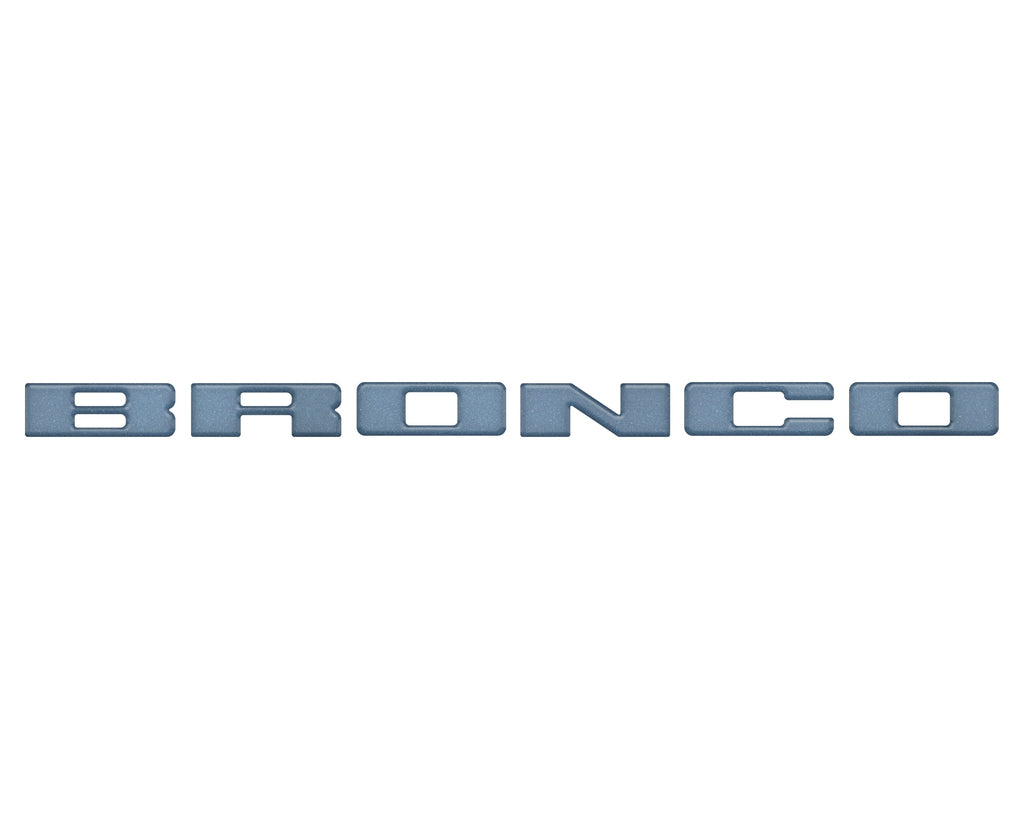 Front Grille Letters Overlays Fits 2021-2026 Ford Bronco Sport