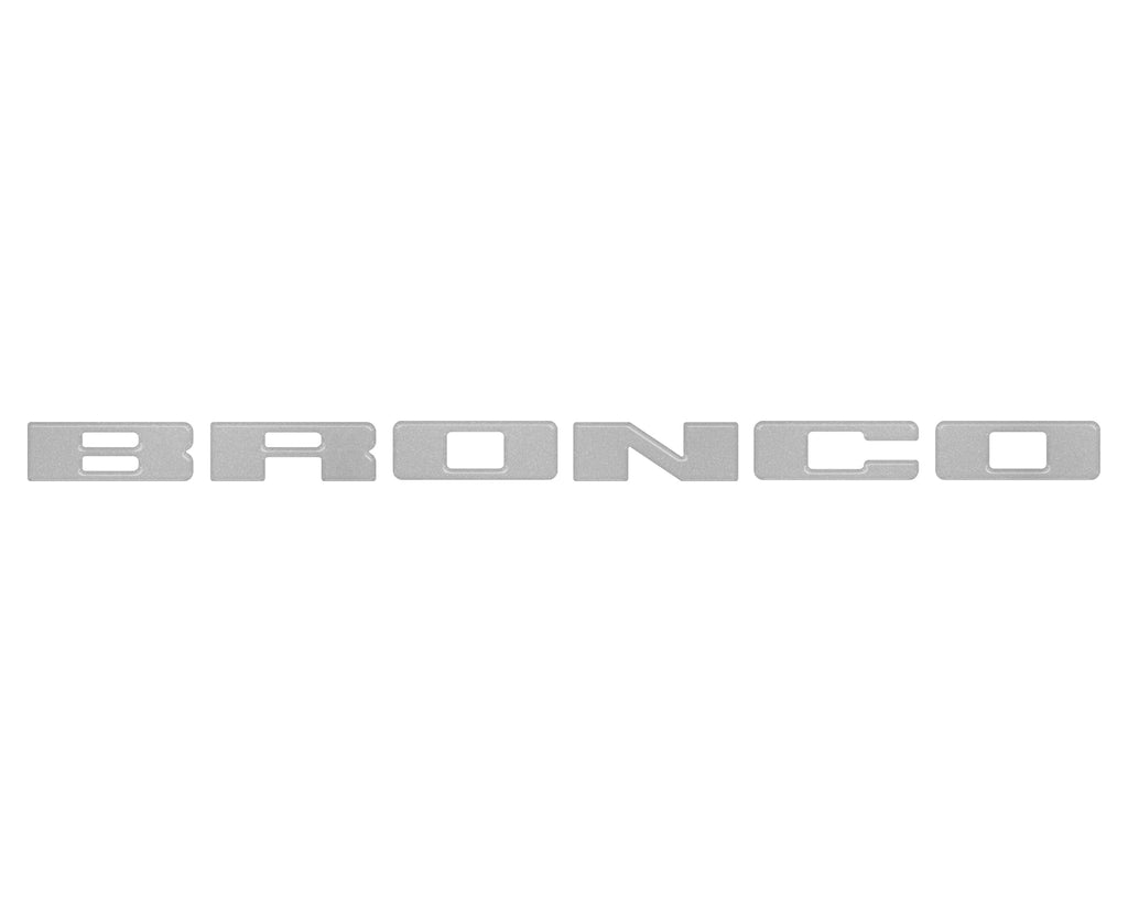Front Grille Letters Overlays Fits 2021-2026 Ford Bronco Sport