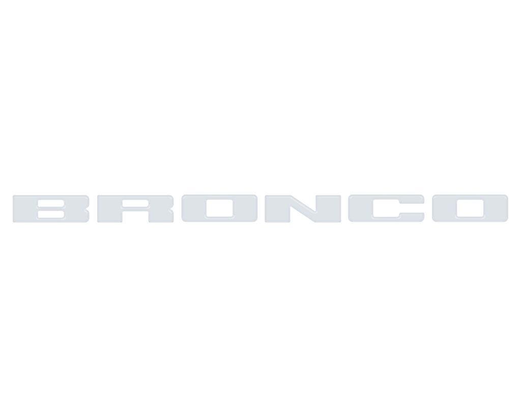 Front Grille Letters Overlays Fits 2021-2024 Ford Bronco Sport
