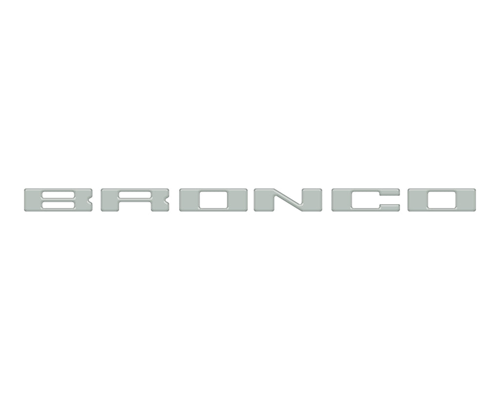 Glove Box Letters Inserts Fits 2021-2026 Ford Bronco