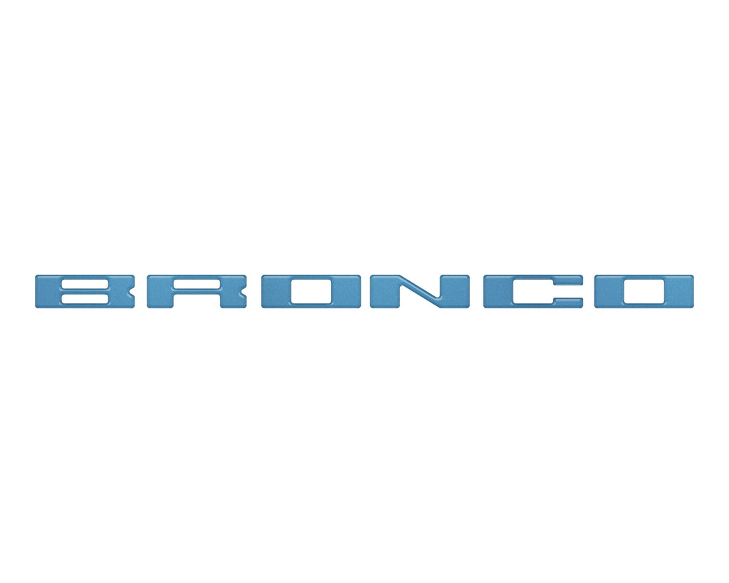 Glove Box Letters Inserts Fits 2021-2026 Ford Bronco