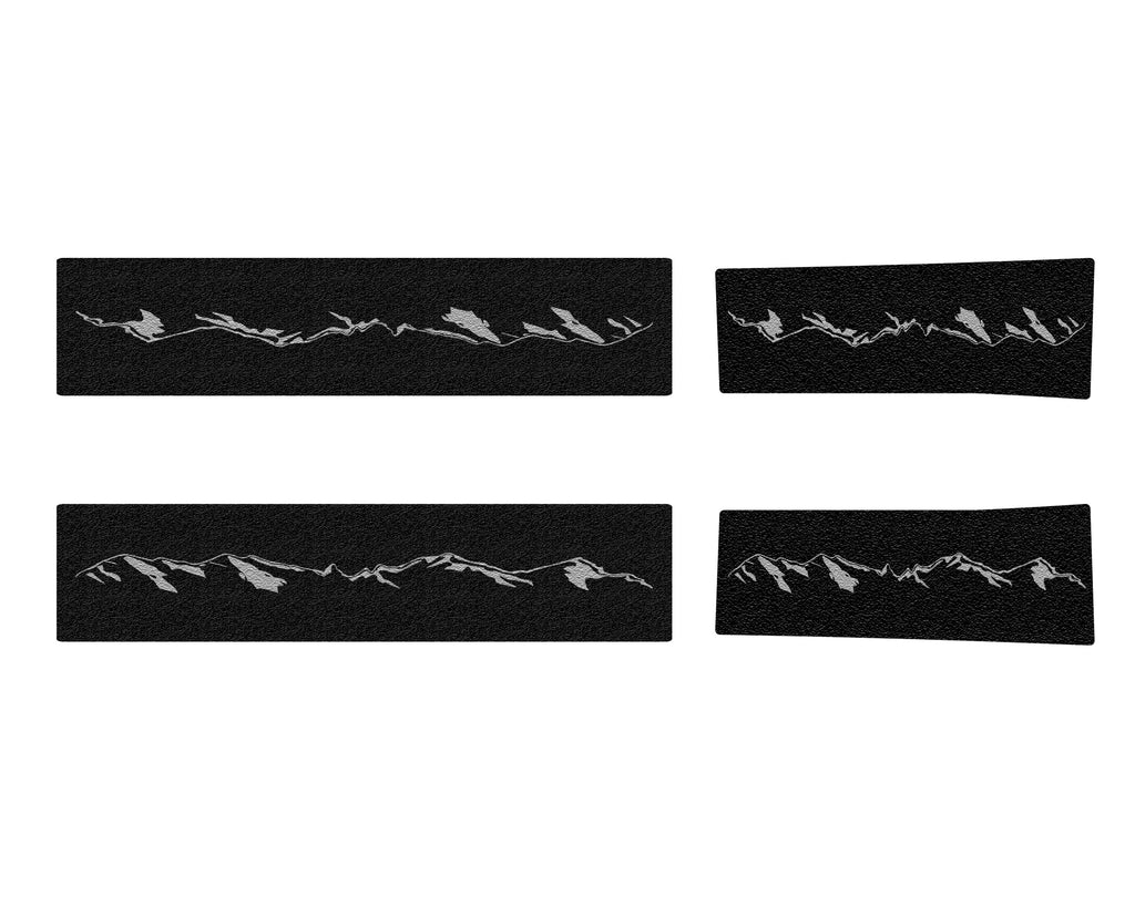 Door Sill Protection Overlays (4 Door) Fits 2021-2024 Ford Bronco Sport