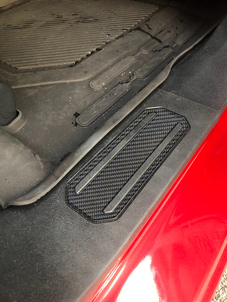 Door Sill Plate Overlays Fits 2021-2024 Ford Bronco