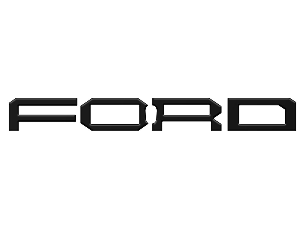 Raptor Front Grill Letter Overlays Fits 2022-2024 Ford Bronco