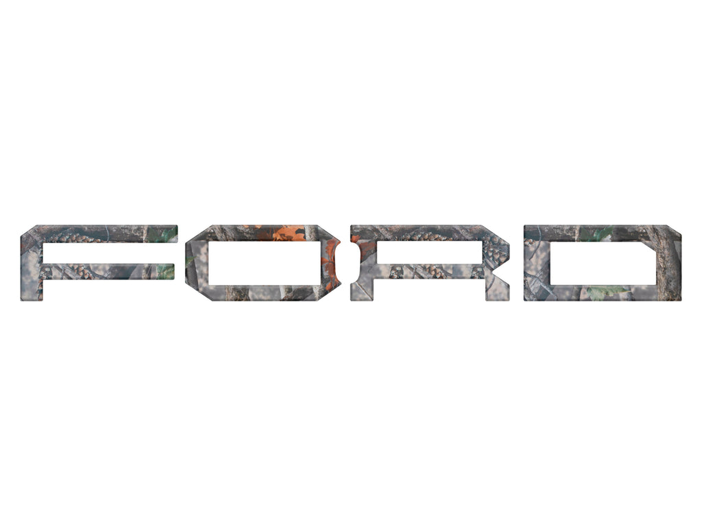 Raptor Front Grill Letter Overlays Fits 2022-2024 Ford Bronco