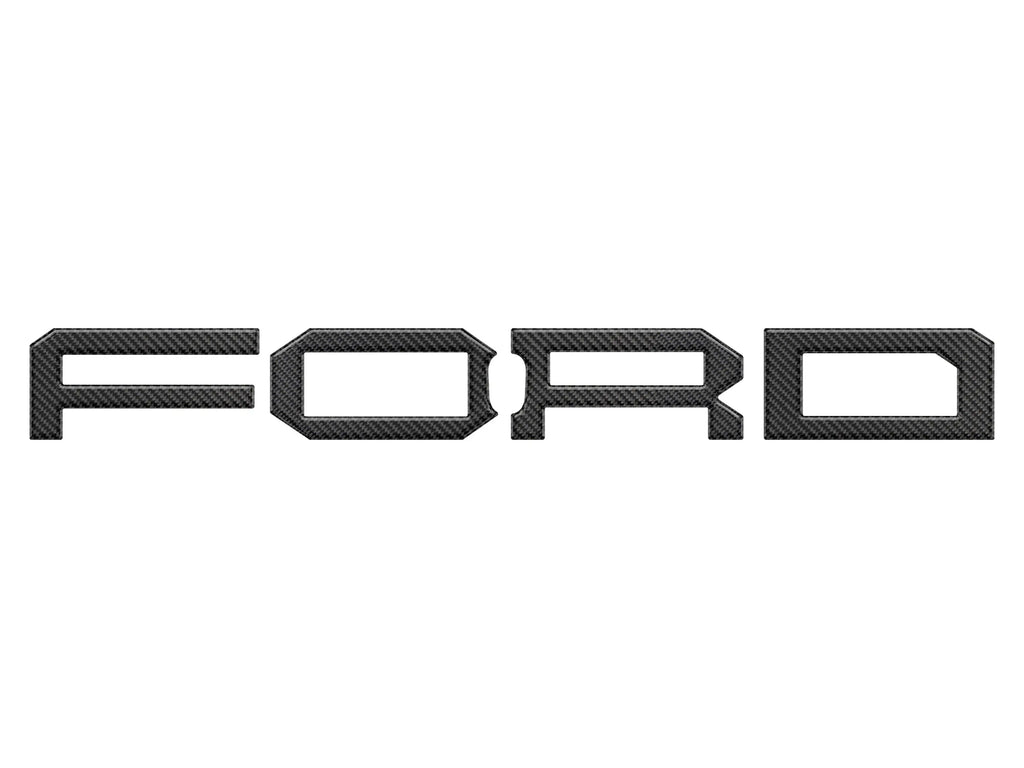 Raptor Style LED Grille For 2021-2024 Ford Bronco - Matte Black With Illuminated Letters