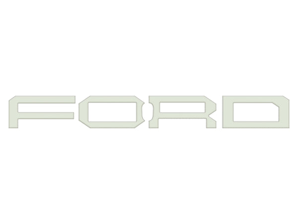 Raptor Front Grille Letter Overlays Fits 2022-2026 Ford Bronco