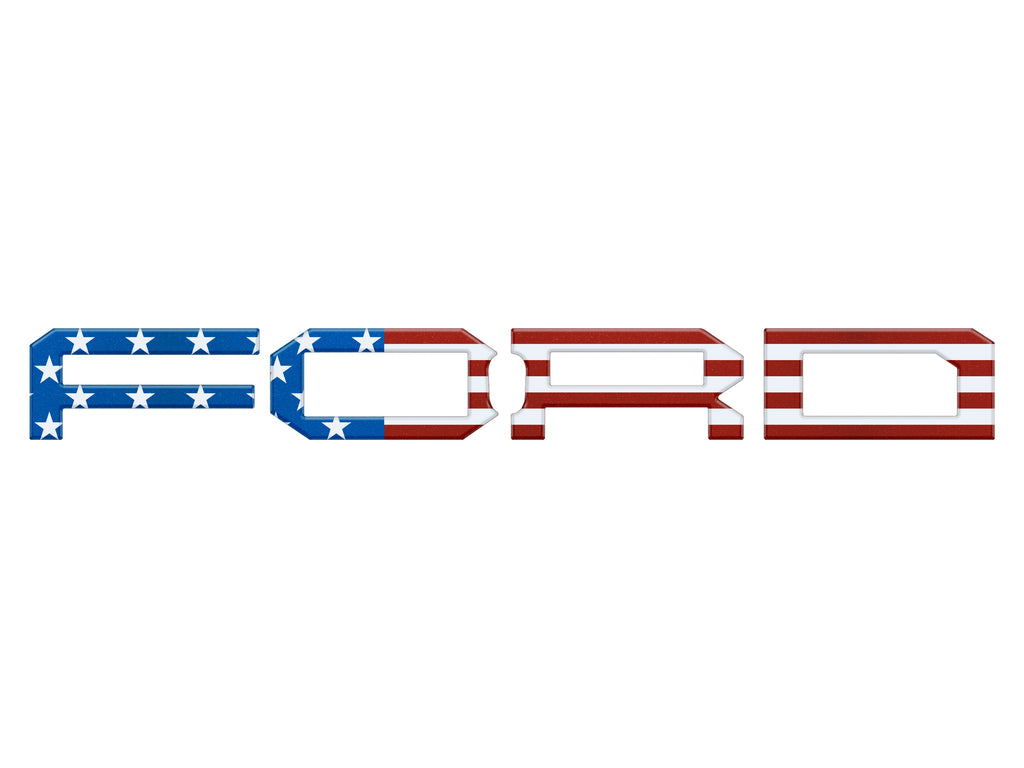 Raptor Front Grille Letter Overlays Fits 2022-2026 Ford Bronco