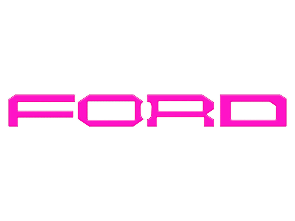 Raptor Front Grille Letter Overlays Fits 2022-2026 Ford Bronco