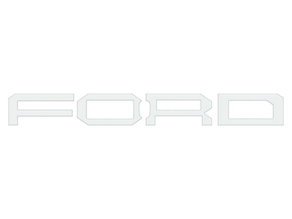Raptor Front Grille Letter Overlays Fits 2022-2026 Ford Bronco