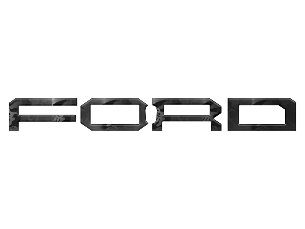 Raptor Front Grill Letter Overlays Fits 2022-2024 Ford Bronco
